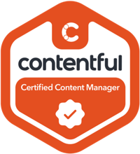 Contentful Certified Content Manager